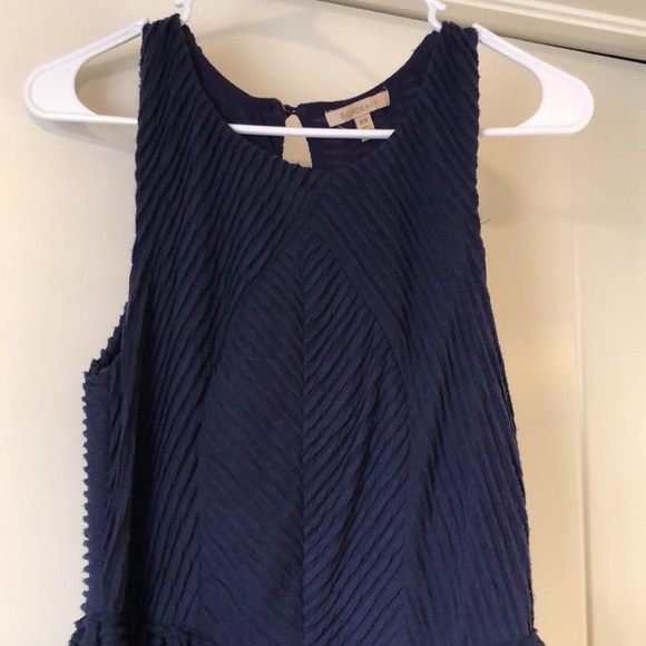 Bordeaux (Anthropologie), Size M, Above the Knee, Blue-Purple Dress - Picture 3 of 6